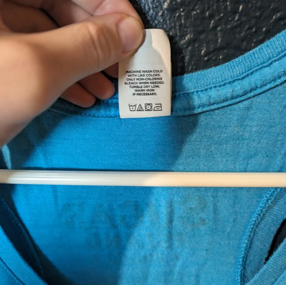 Sugar Island Rum Co. Blue Tank Top with Mermaid Design, Womens M - Picture 6 of 10